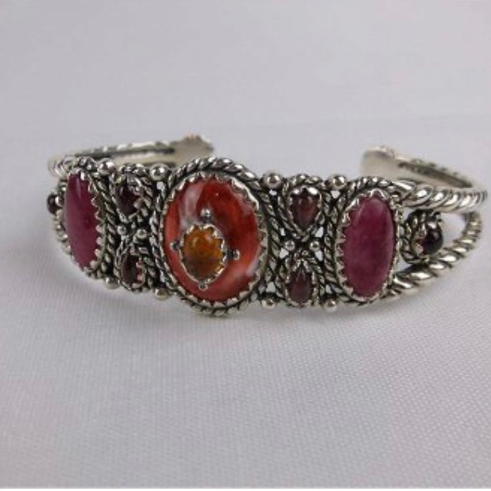 Mint Condition Carolyn Pollack signed cuff bracelet - Picture 1 of 4
